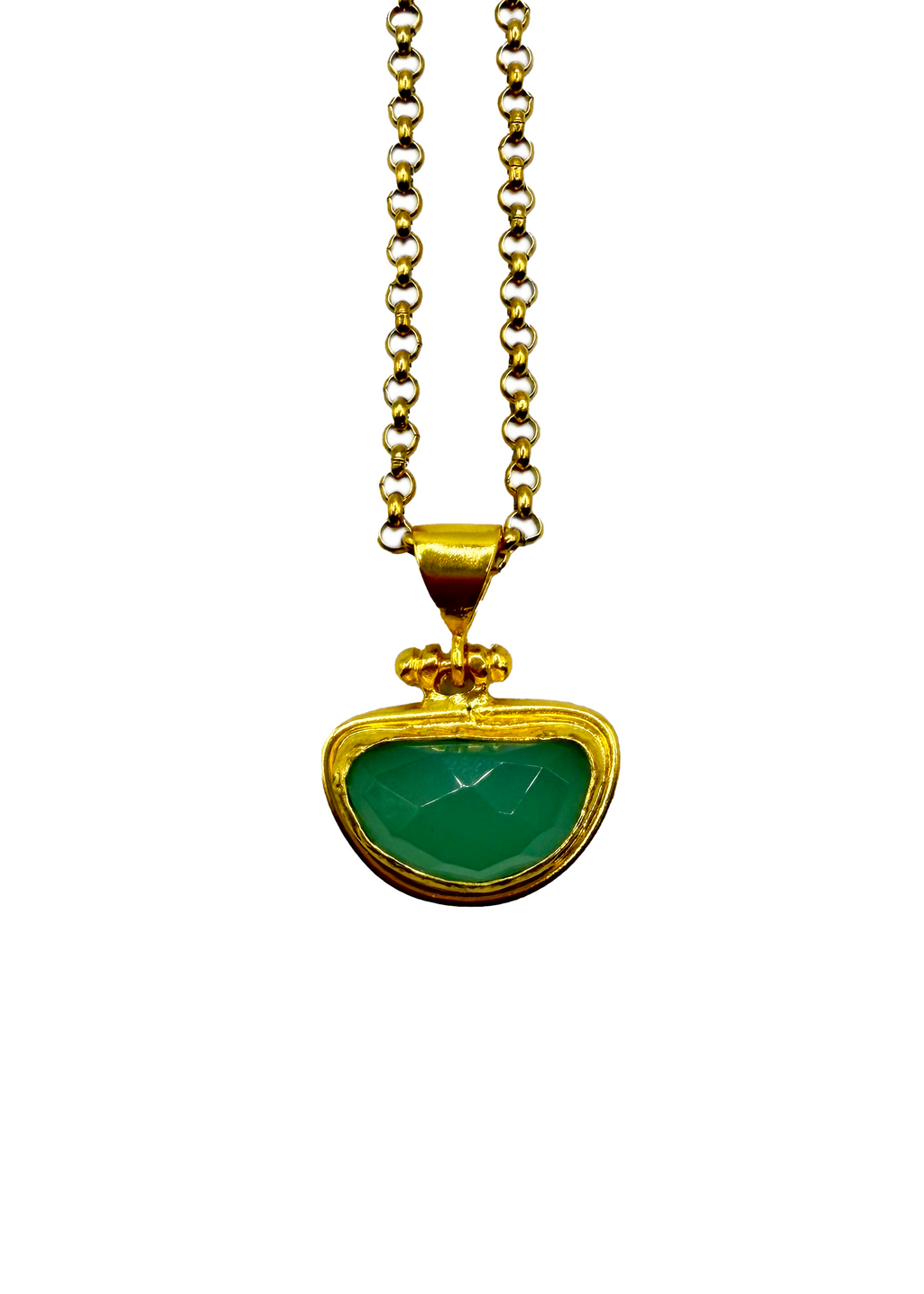 Half Moon Goddess Necklace