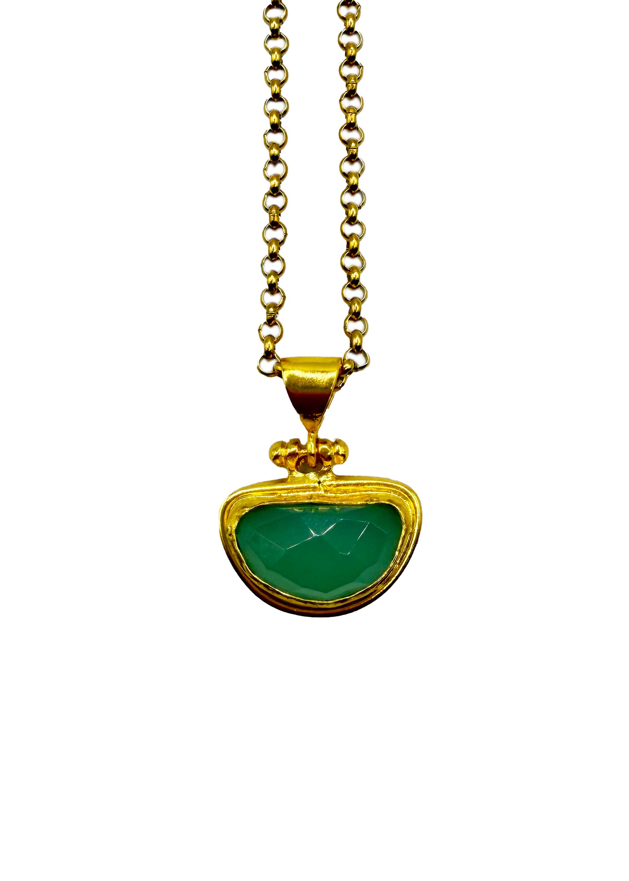 Half Moon Goddess Necklace