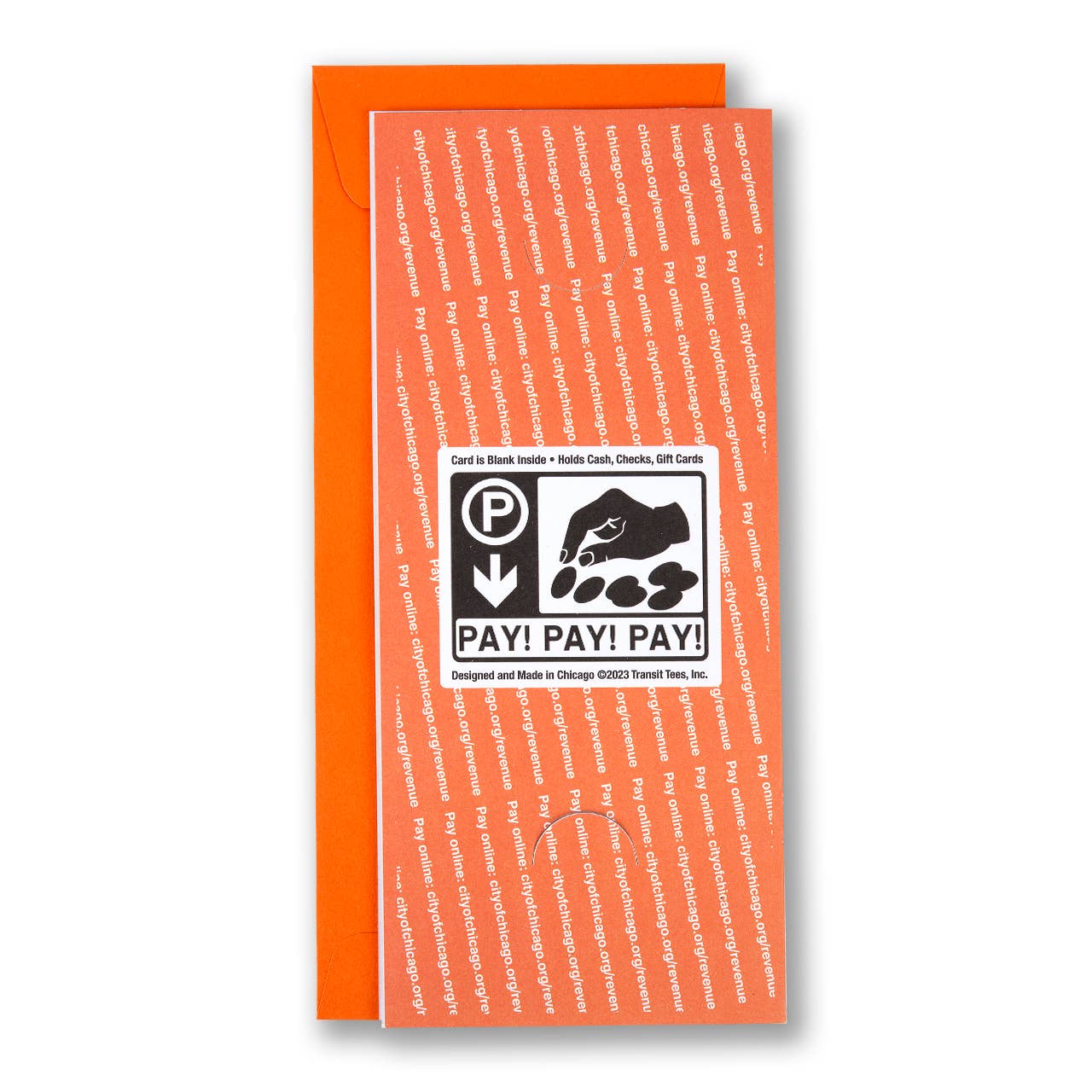 Parking Ticket Money Holder Card - Greeting Card