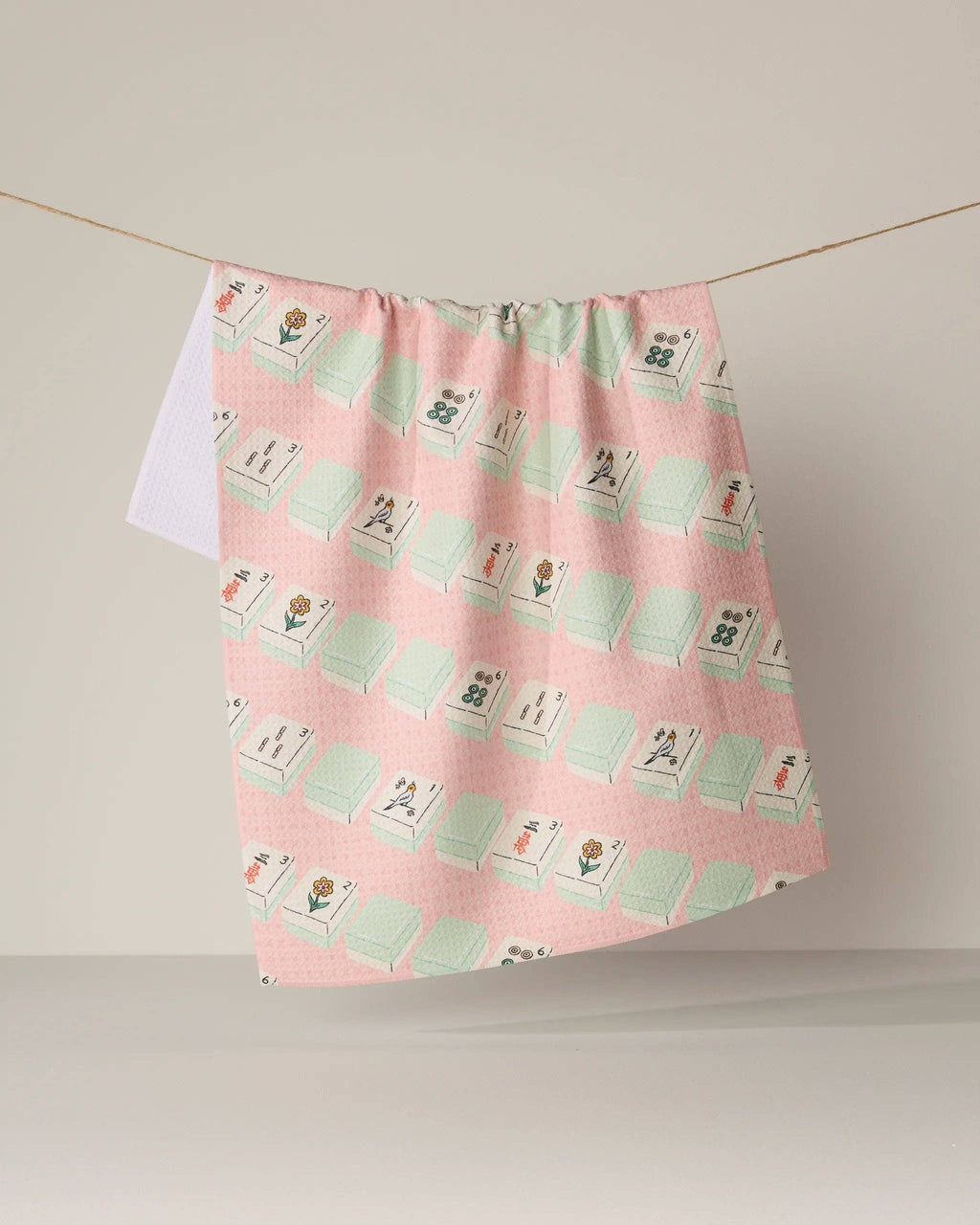 Tile Parade Tea Towel