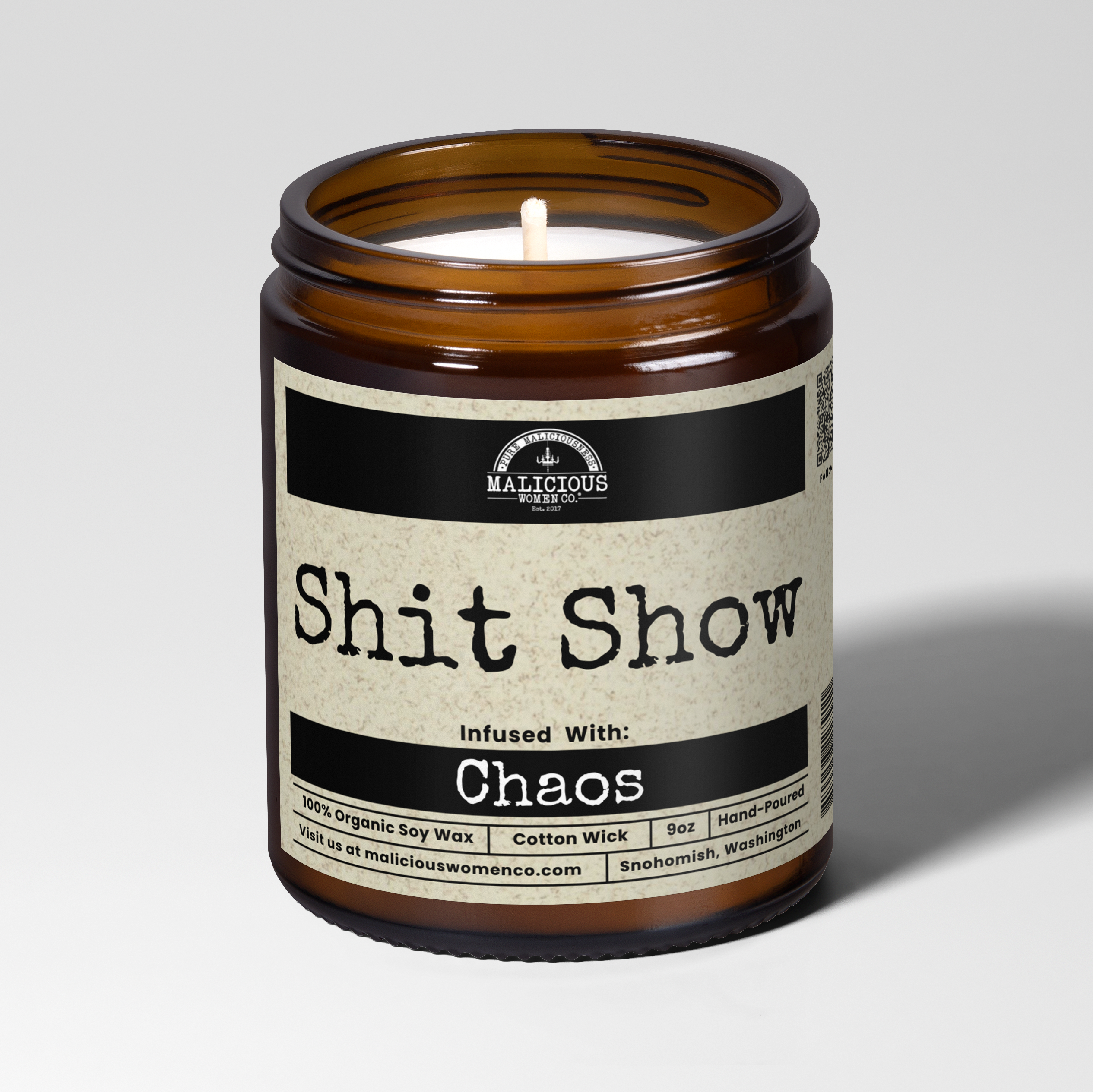 Shit Show | 9oz Funny Candle | Malicious Women Co