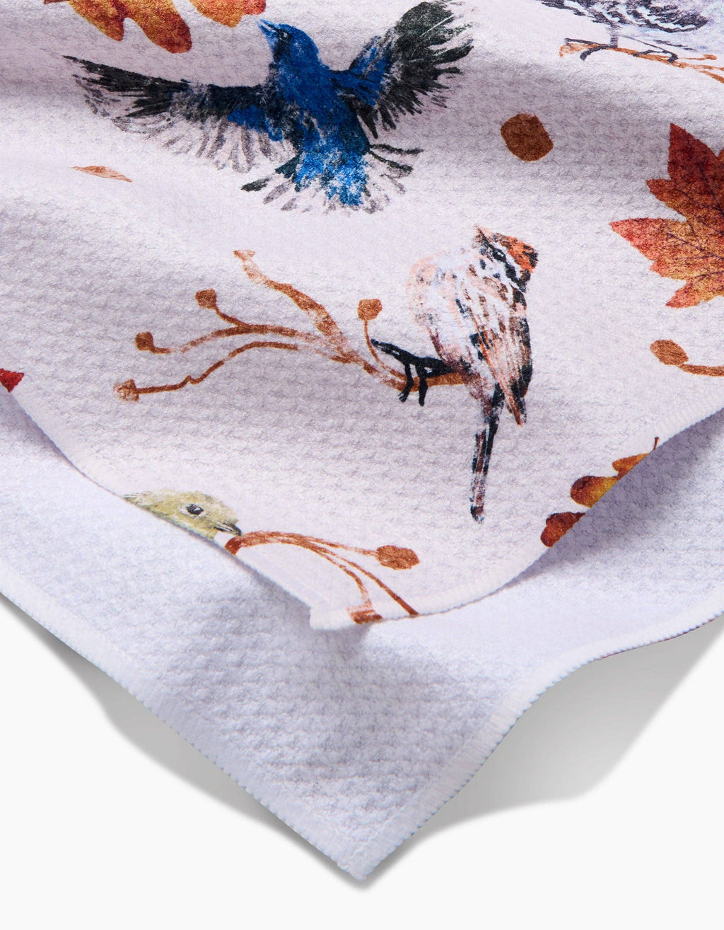 Autumnal Bird Skies Tea Towel