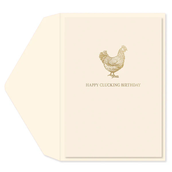 Chicken Birthday Card