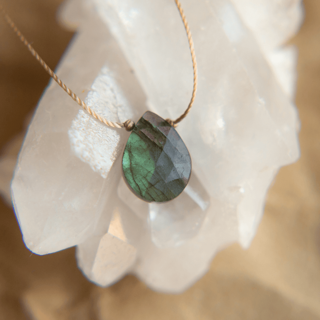 Labradorite Alive & Well Necklace for Transformation