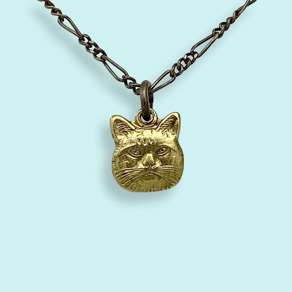 Here Kitty Cat Necklace: 20 Inch