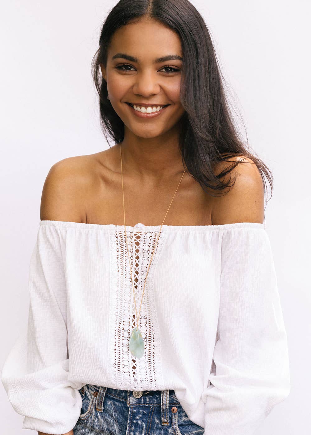 Picture Jasper Touchstone Necklace for Resilience - TCH07