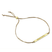 Morse Code Bar Bracelet - BEAUTIFUL