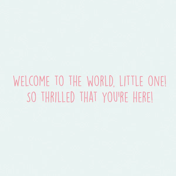 Baby Whales Baby Card