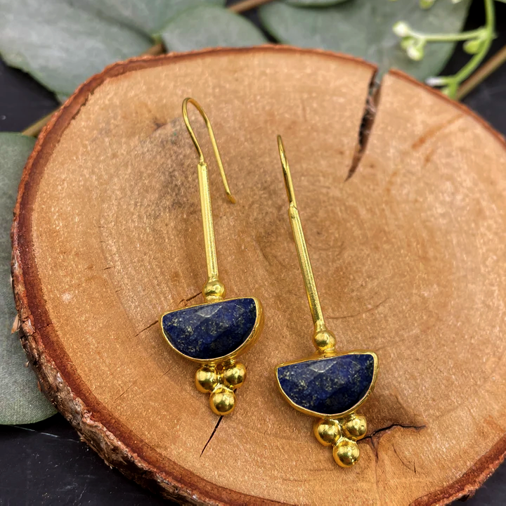 Bali Halfmoon Earring