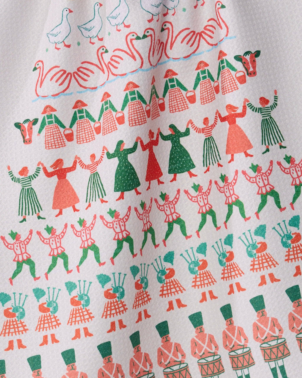 Counting Christmas Tea Towel - Holiday 2026