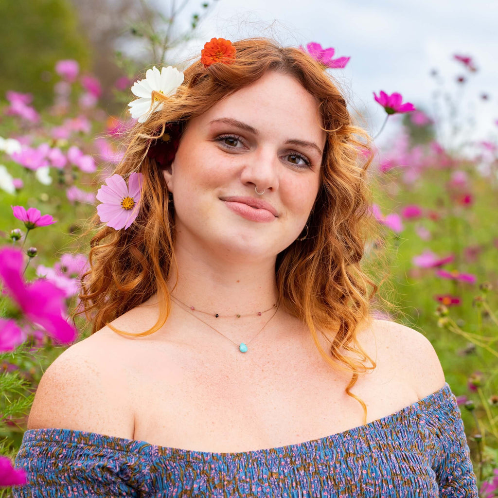 Turquoise Luxe Cocktail Necklace for Dare Greatly