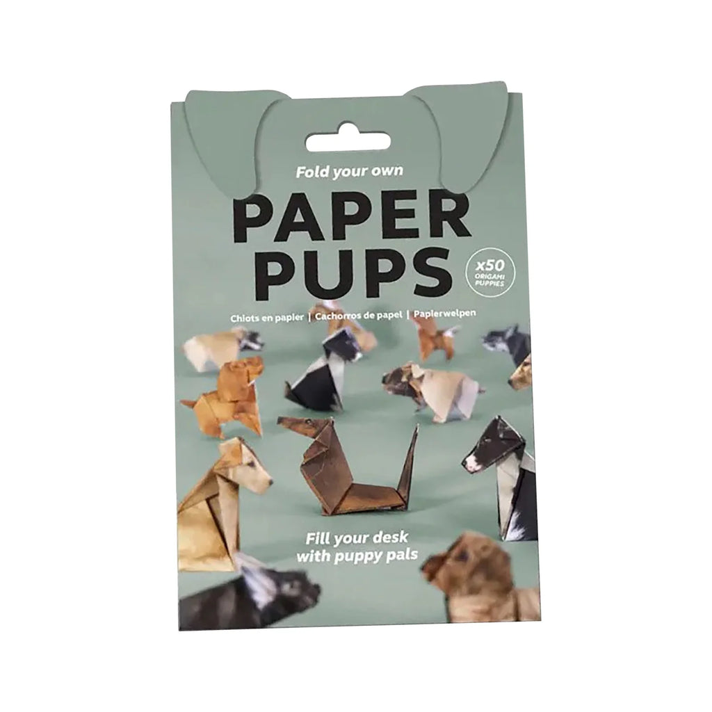 Fold Your Own Paper Pups