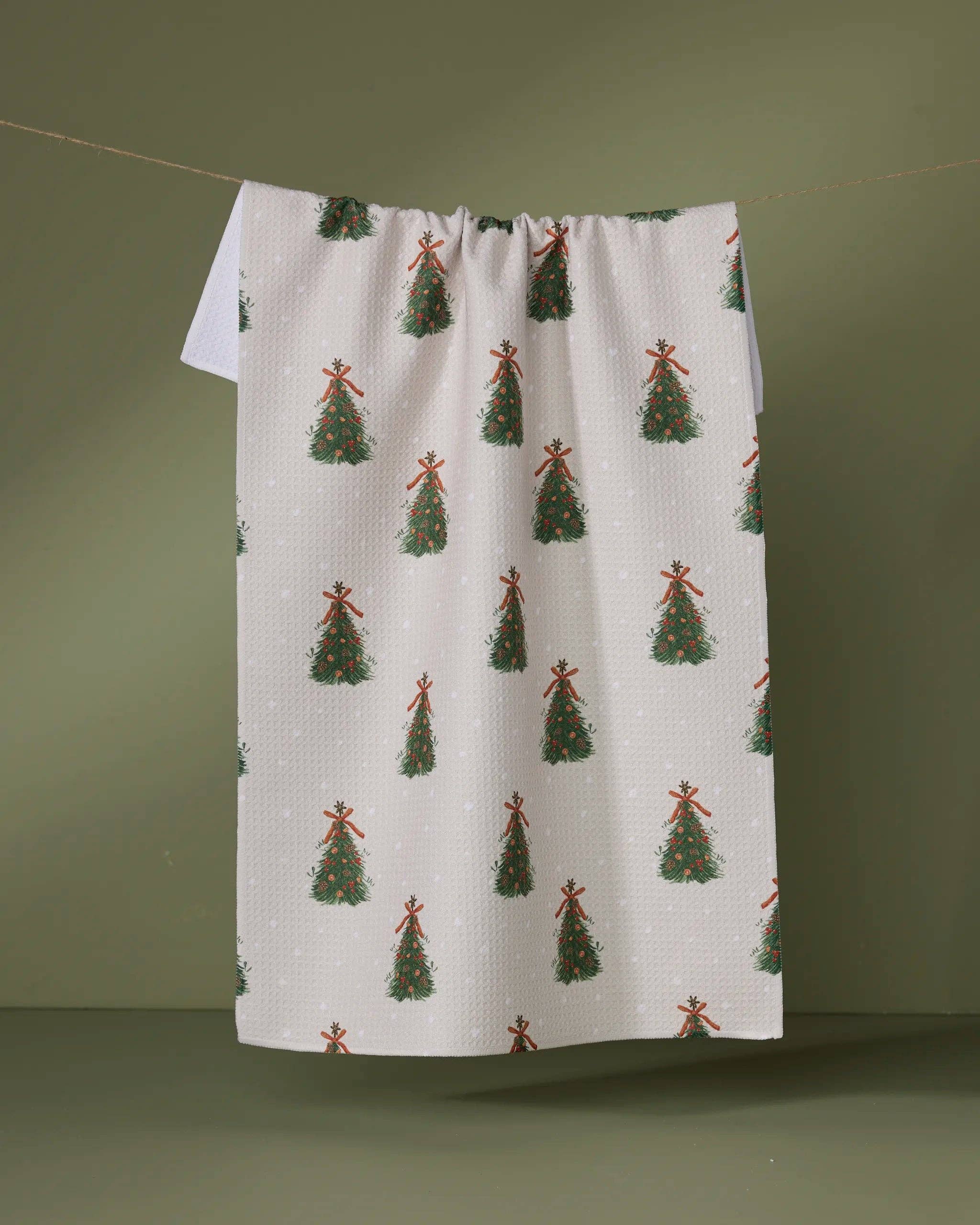 Arbolitos Tea Towel