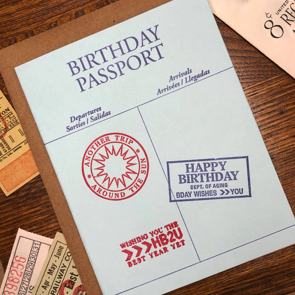 Birthday passport