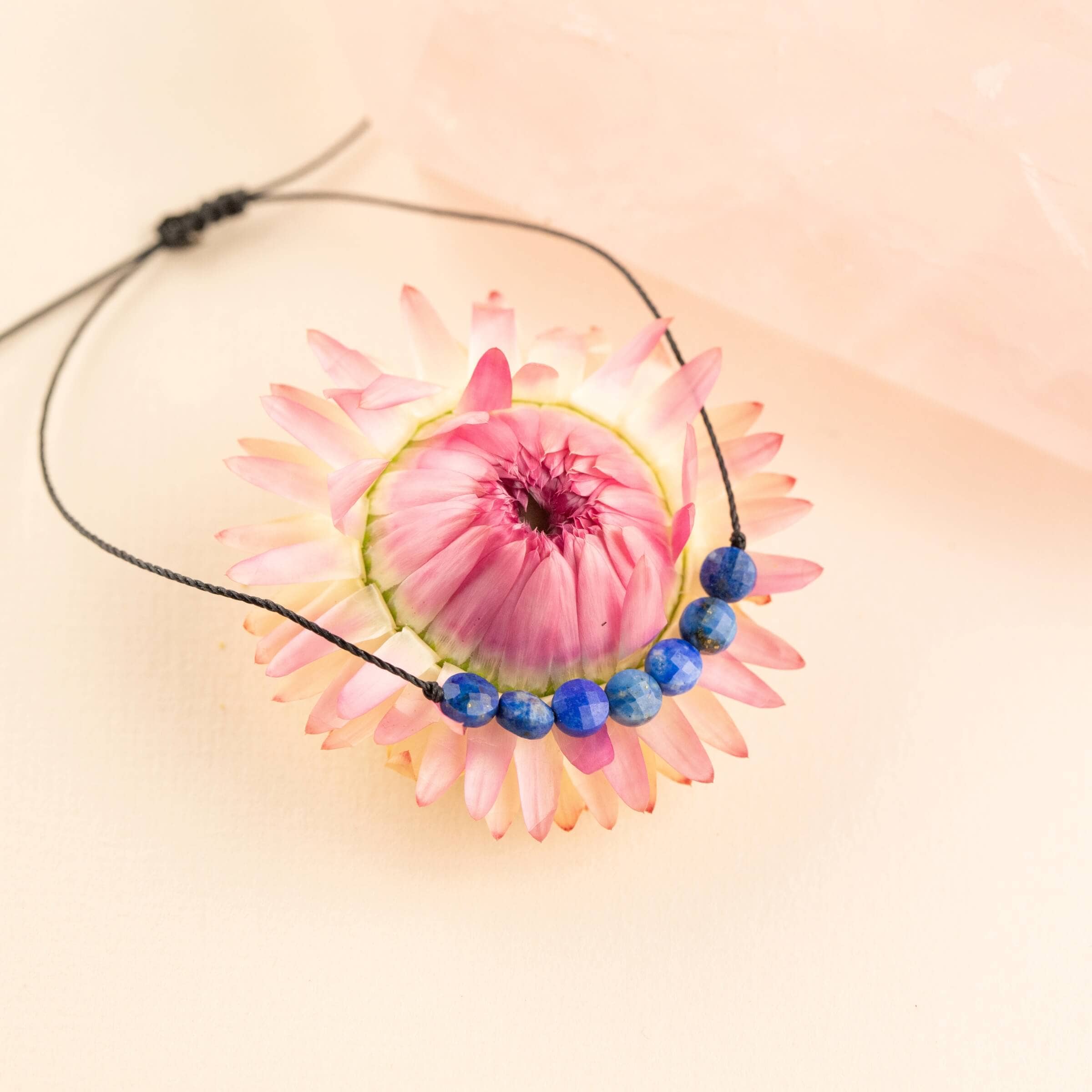 Lapis Lazuli Hummingbird Adjustable Bracelet for Queen