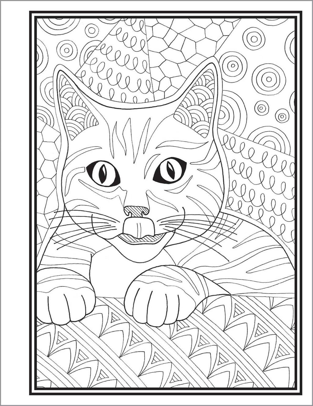 Butts, Bleps, and Beans Cat Coloring Book