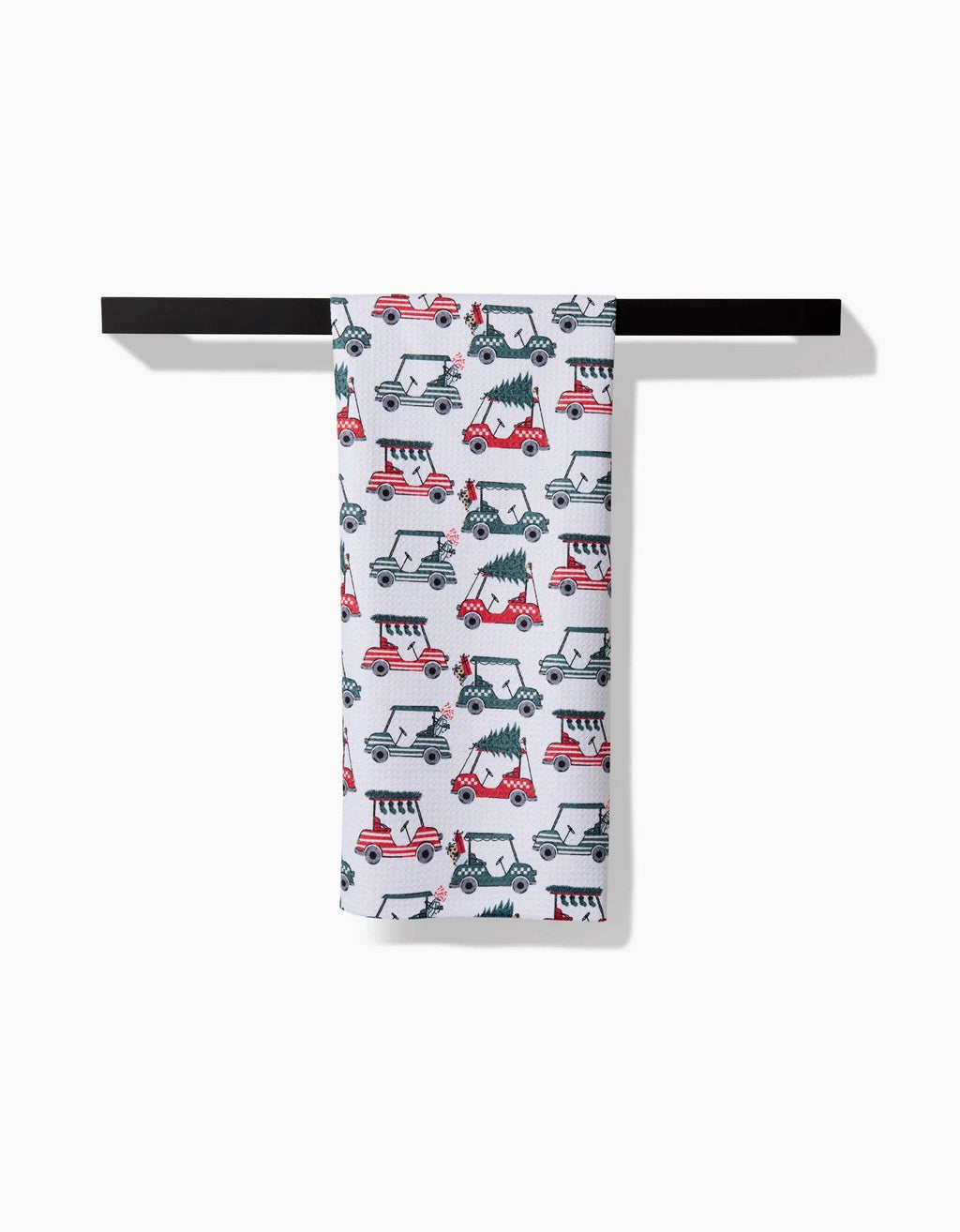 Holiday Golf Tea Towel