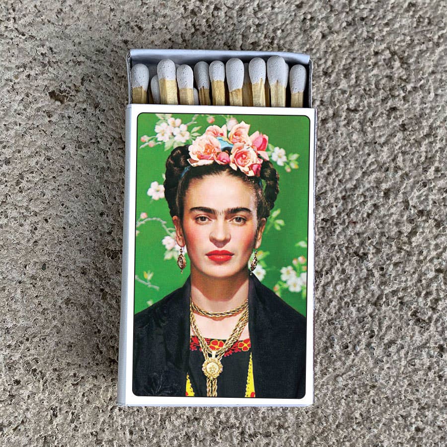 Frida Kahlo Matchbox • Decorative Matches - Candle Acc