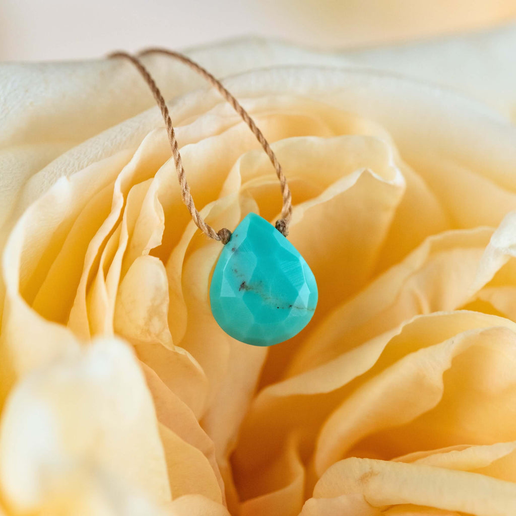 Turquoise Luxe Cocktail Necklace for Dare Greatly