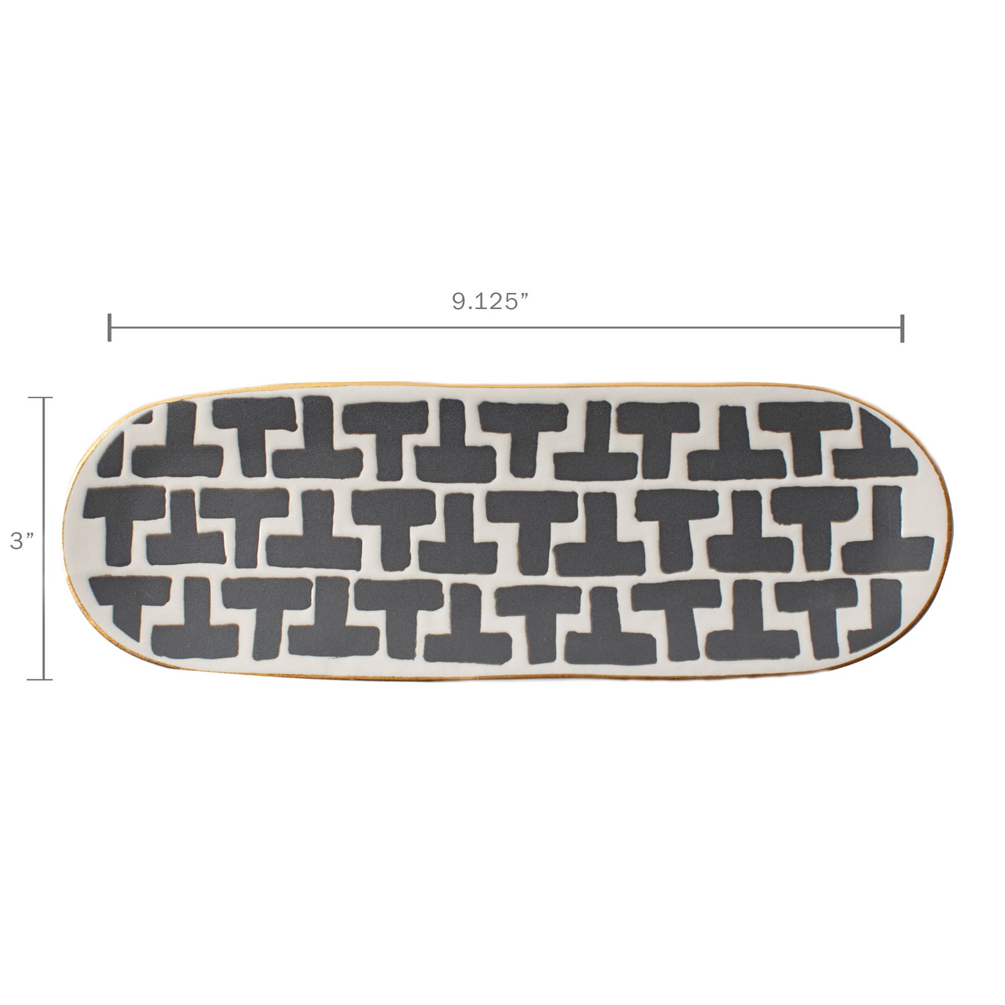 Artisan Pencil Tray - Odette Pattern