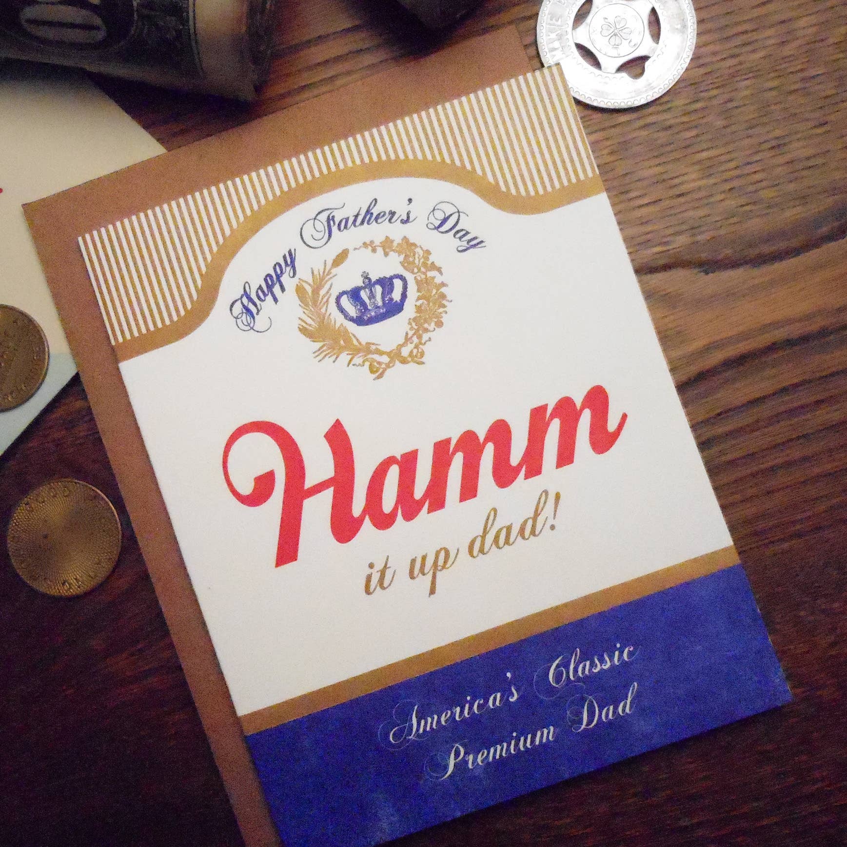 Hamm it up dad
