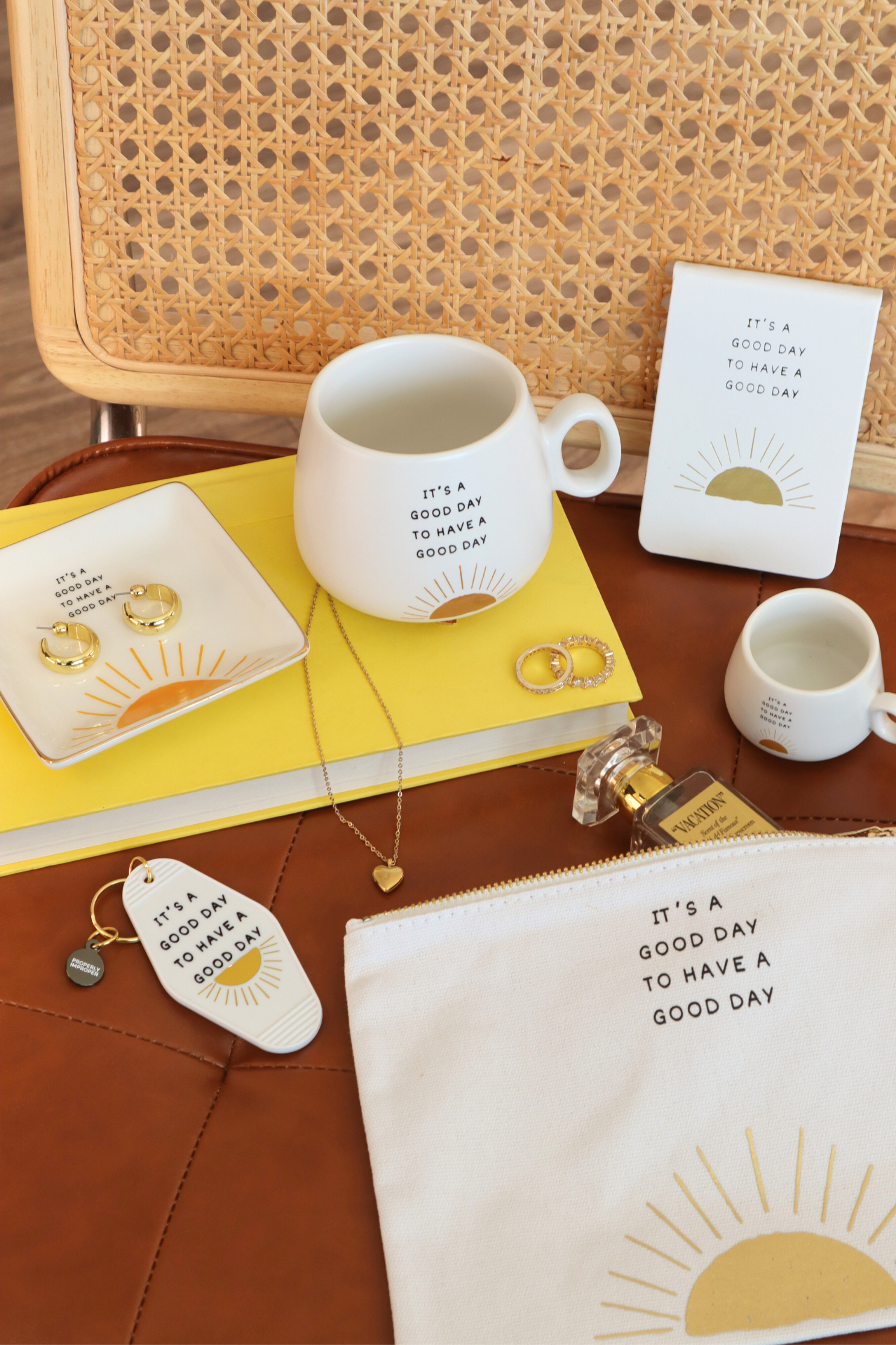 Square Trinket Tray It's A Good Day