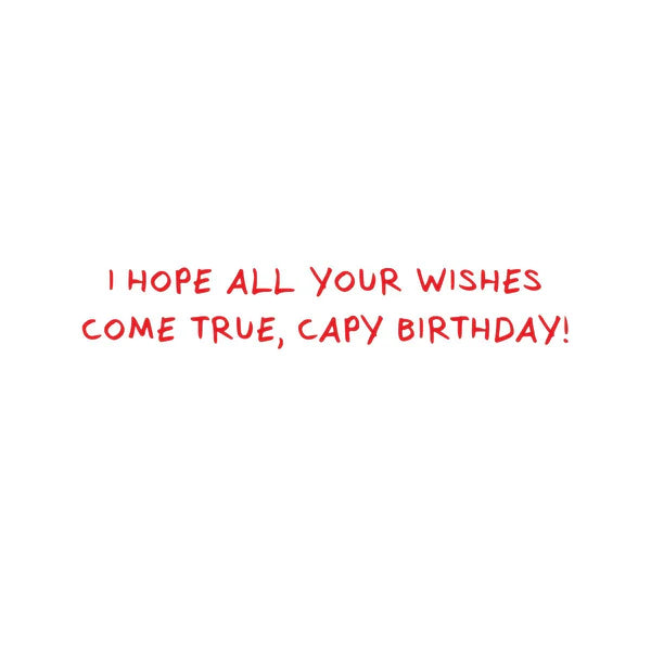 Capy Greeting Card