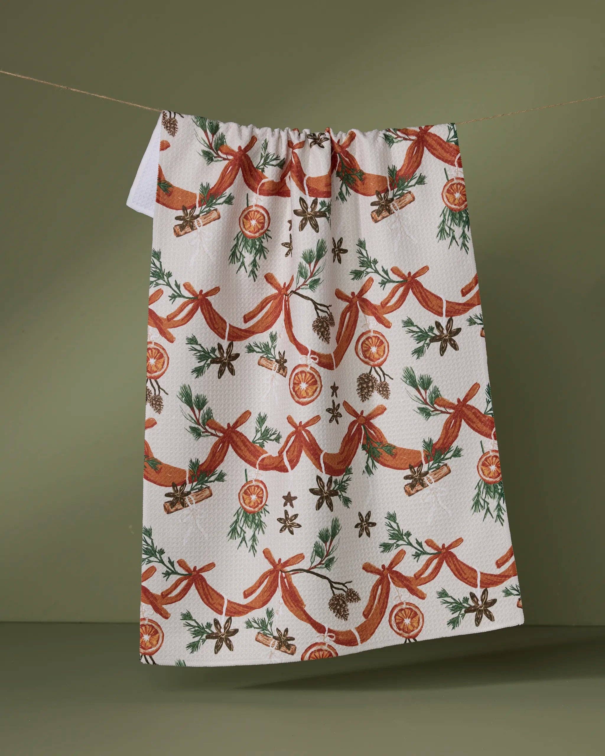Naranjas Tea Towel