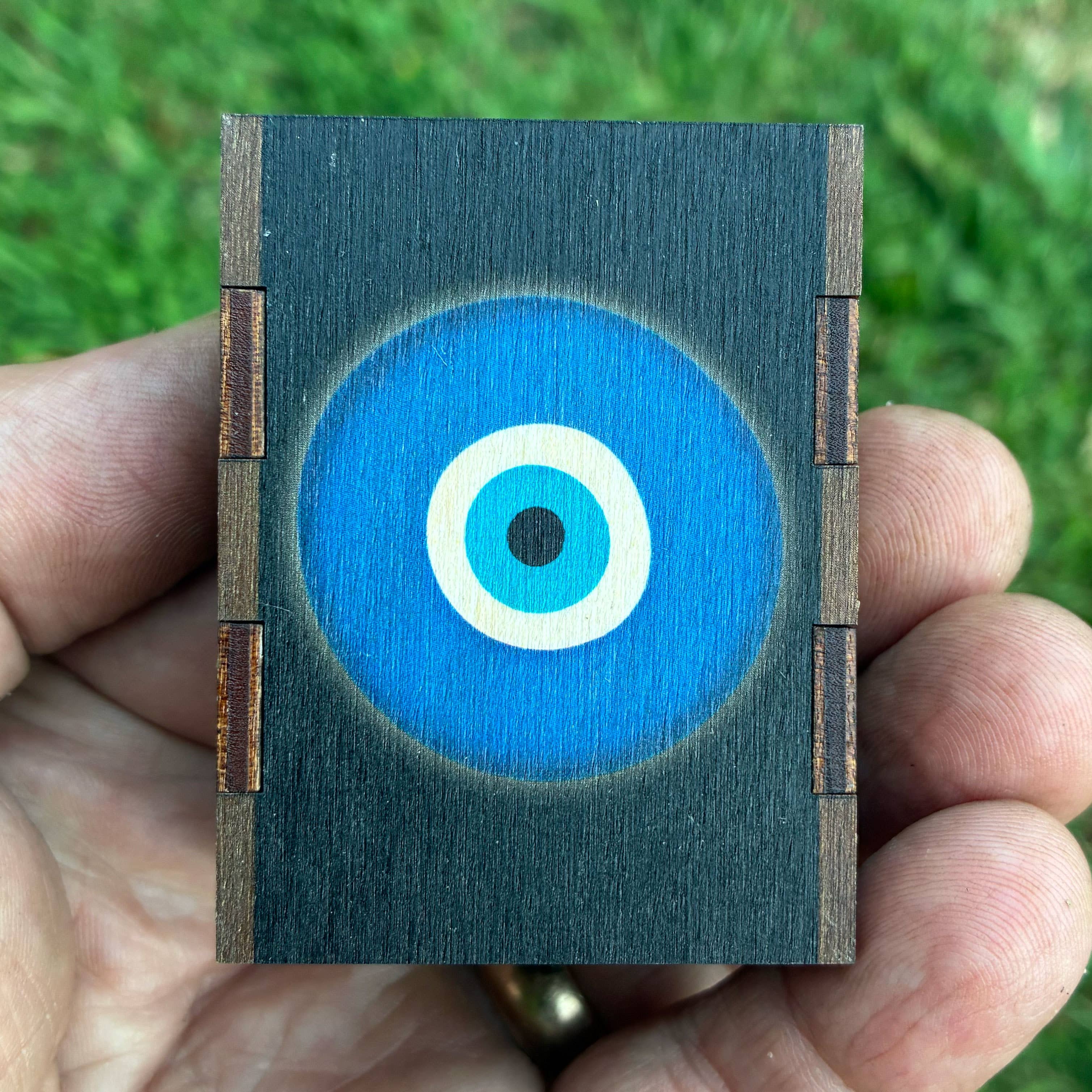 Matches • Evil Eye Wooden Matchboxes• Home Decor for Candles