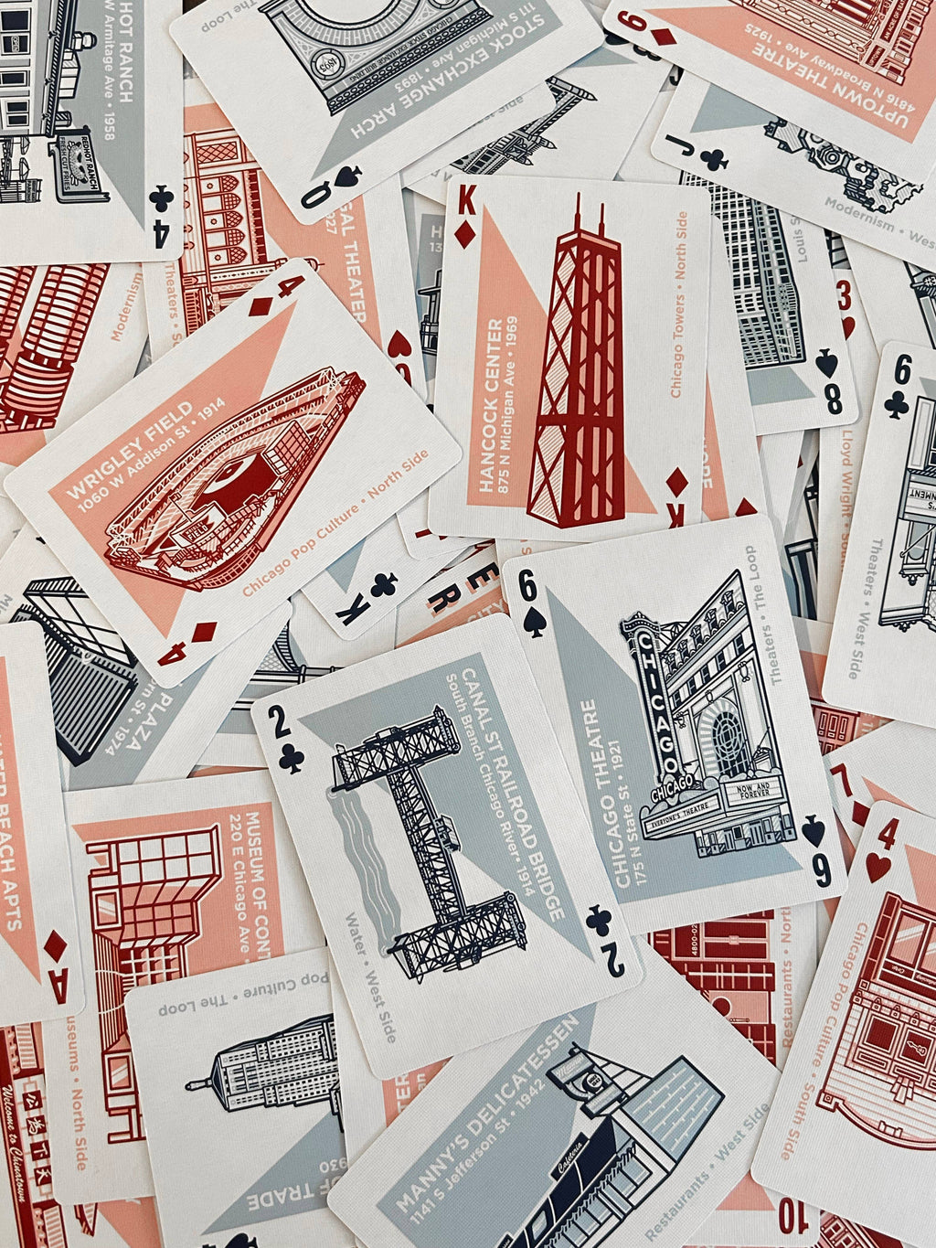 Chicago Architecture Playing Cards