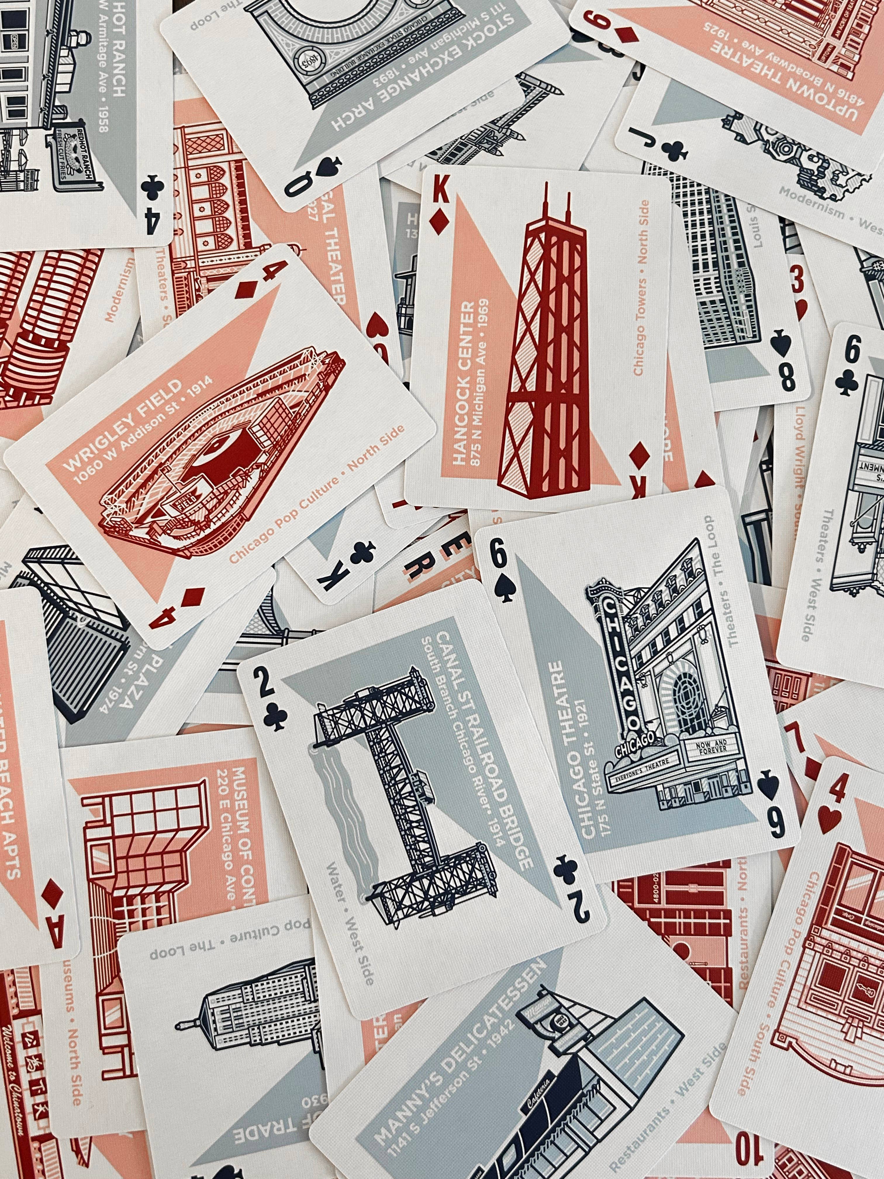Chicago Architecture Playing Cards