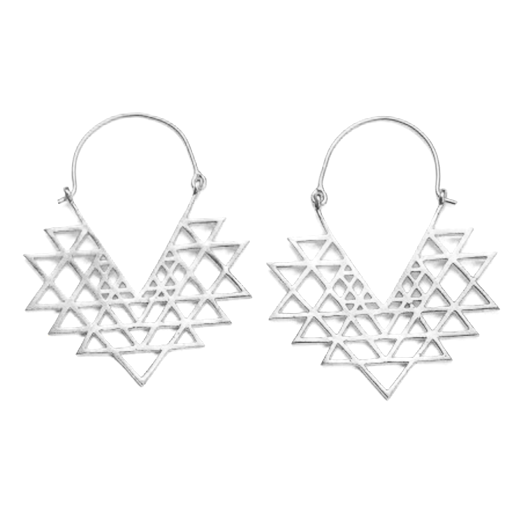 Cosmic paths geometric Earrings