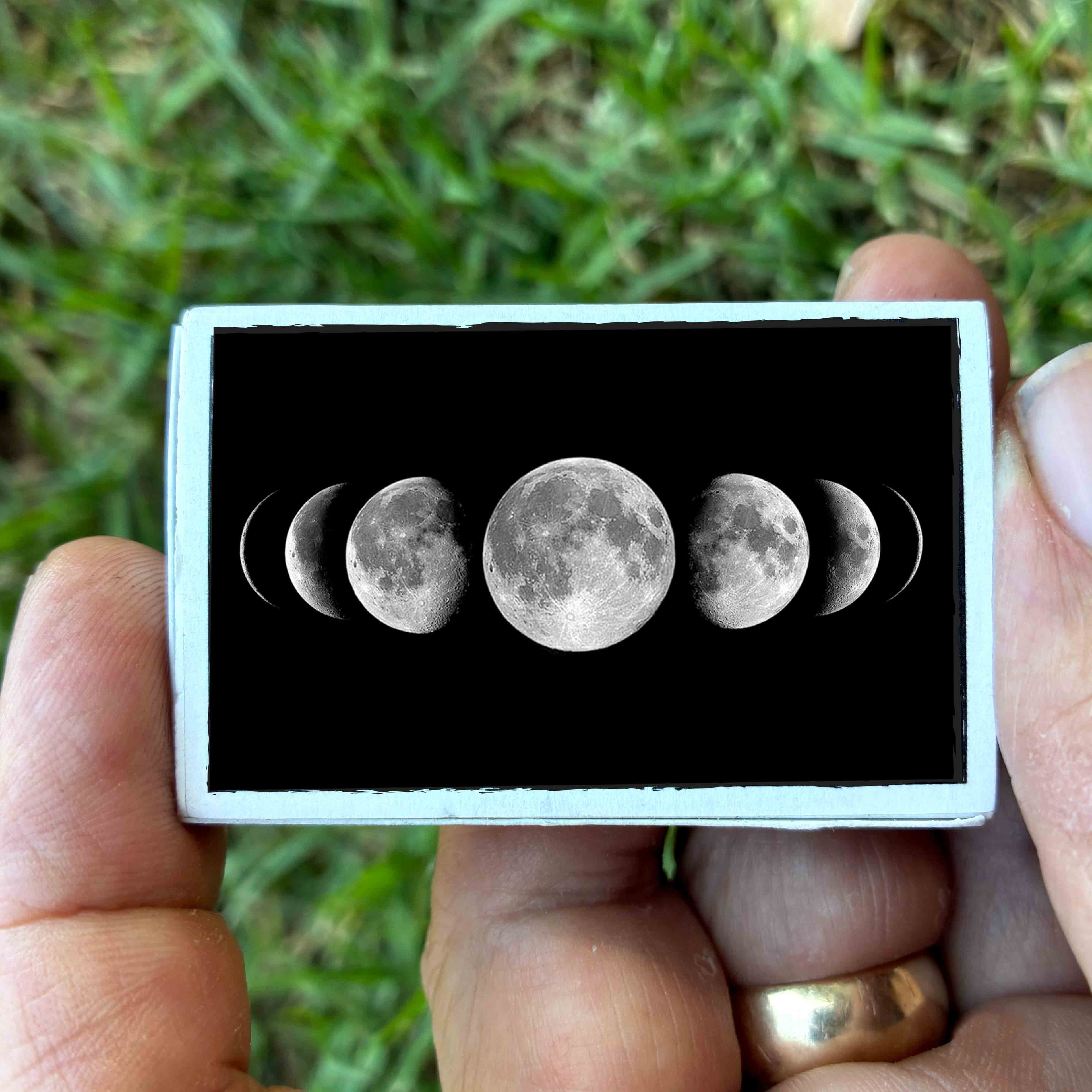Matches • Moon Phases • Home Decor for Candles and Incense