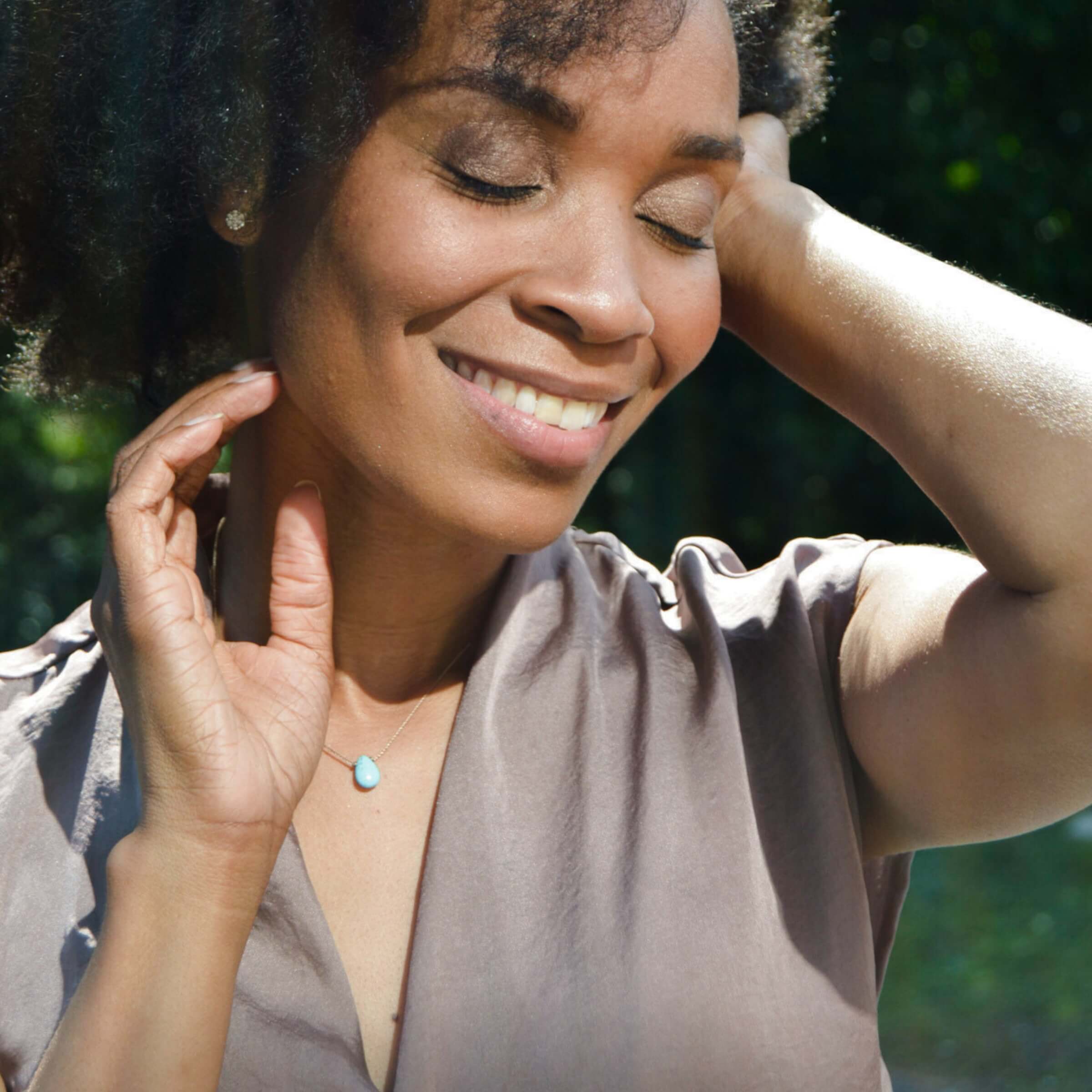 Howlite Soul-Full of Light Necklace for Happy Birthday