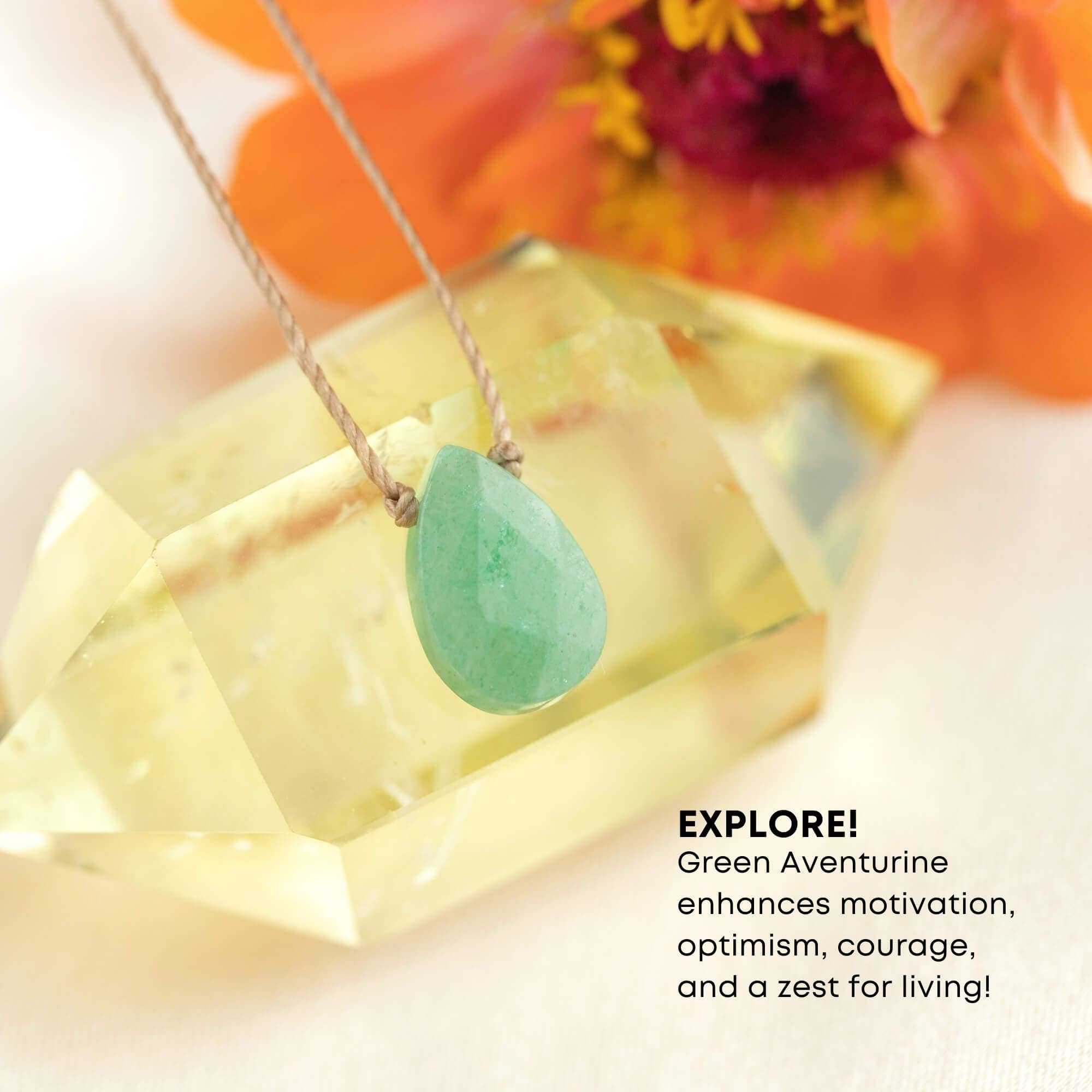Green Aventurine Wild & Wonderful Outdoor Necklace Explore