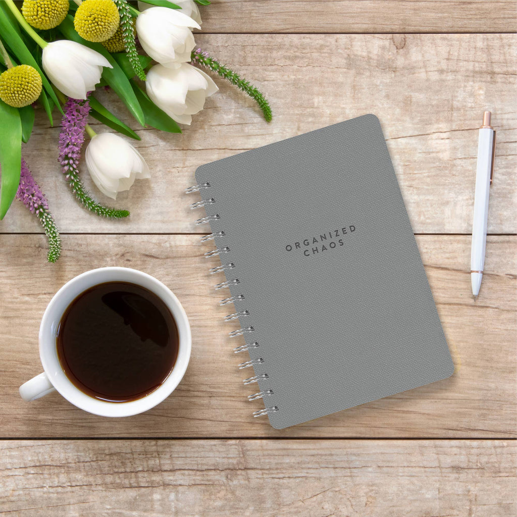 Agatha Notebooks - Organized Chaos (Gorgeous Gray)