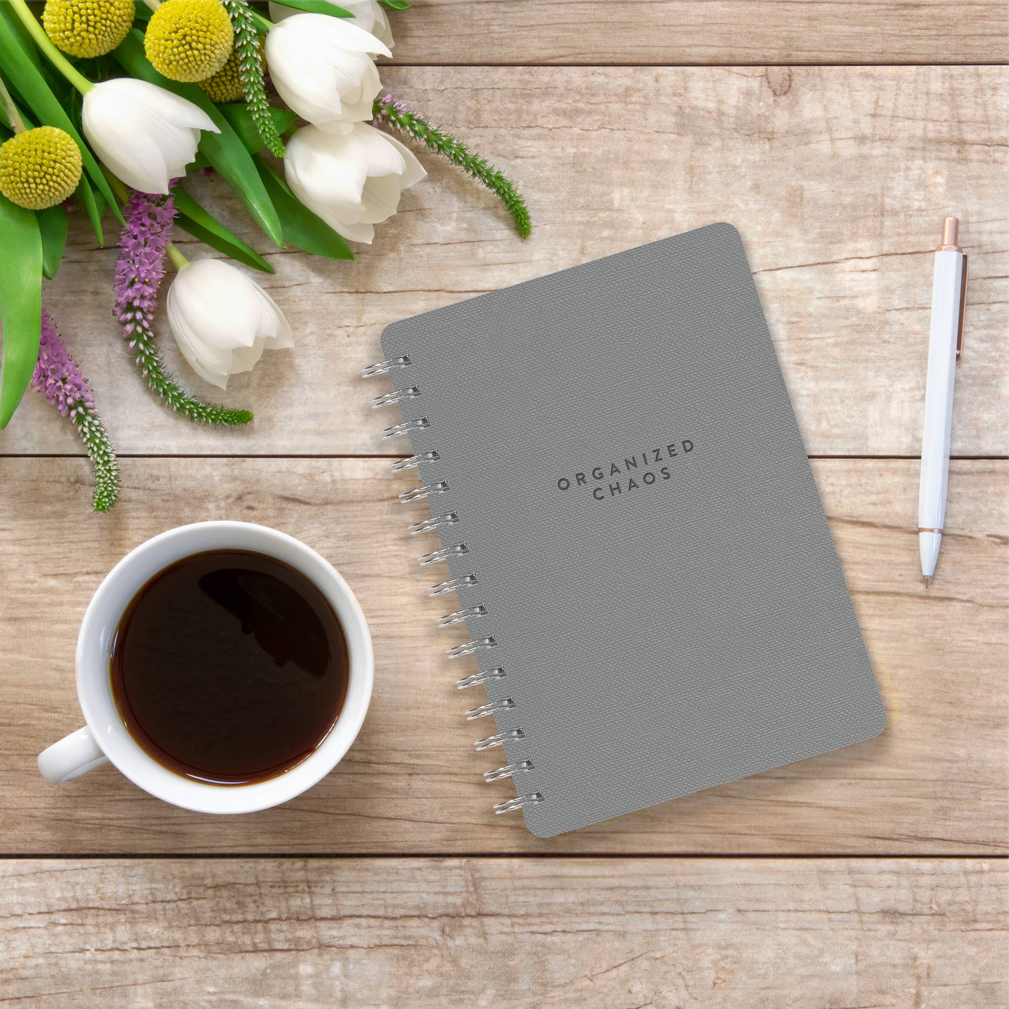 Agatha Notebooks - Organized Chaos (Gorgeous Gray)