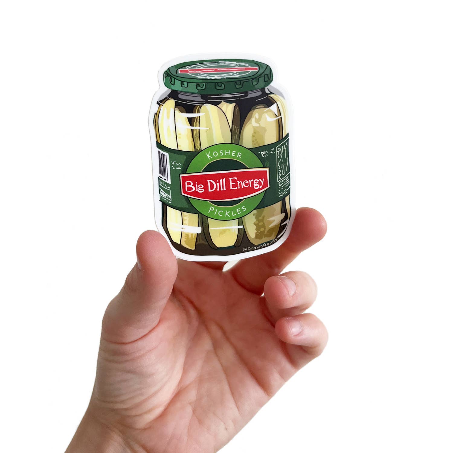 Big Dill Energy - Pickle Jar Sticker