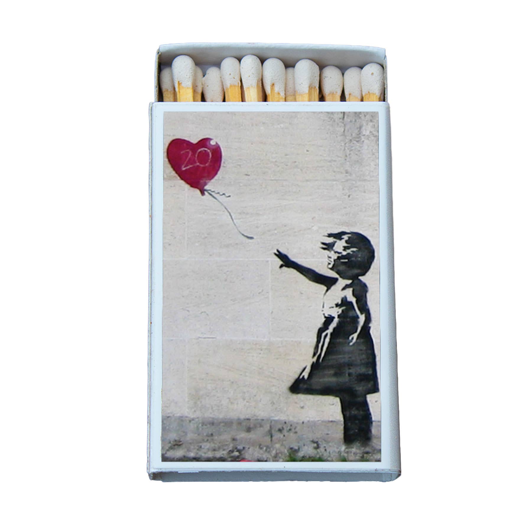 Matches •Banksy Street Art •Home Decor for Candles & Incense