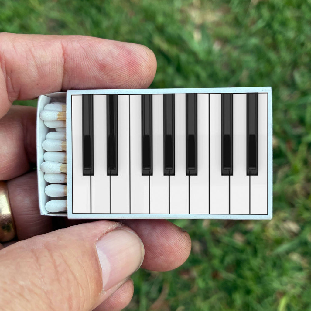 Matches • Piano Keyboard • Home Decor for Candles & Incense
