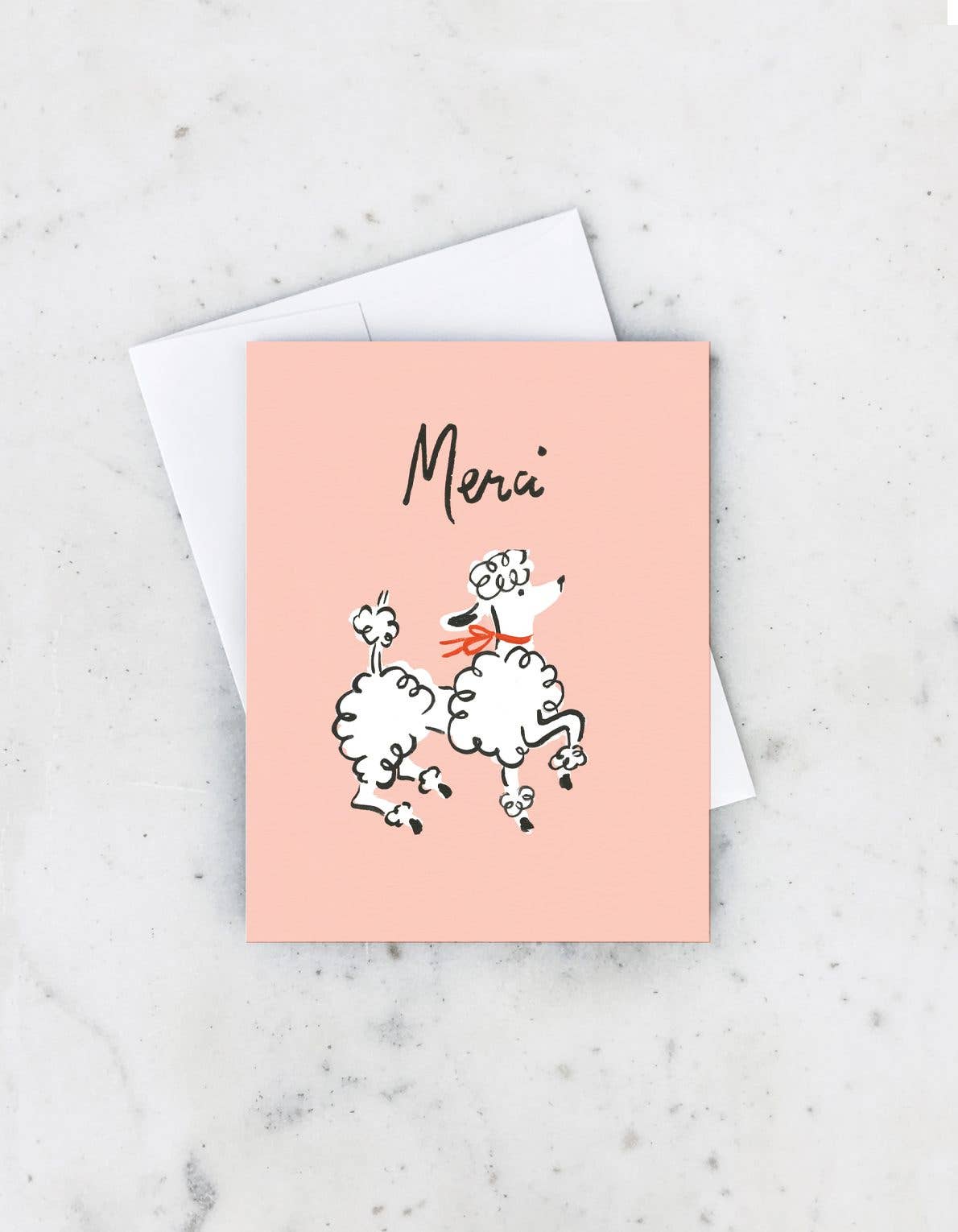 Merci! Thank You Greeting Card