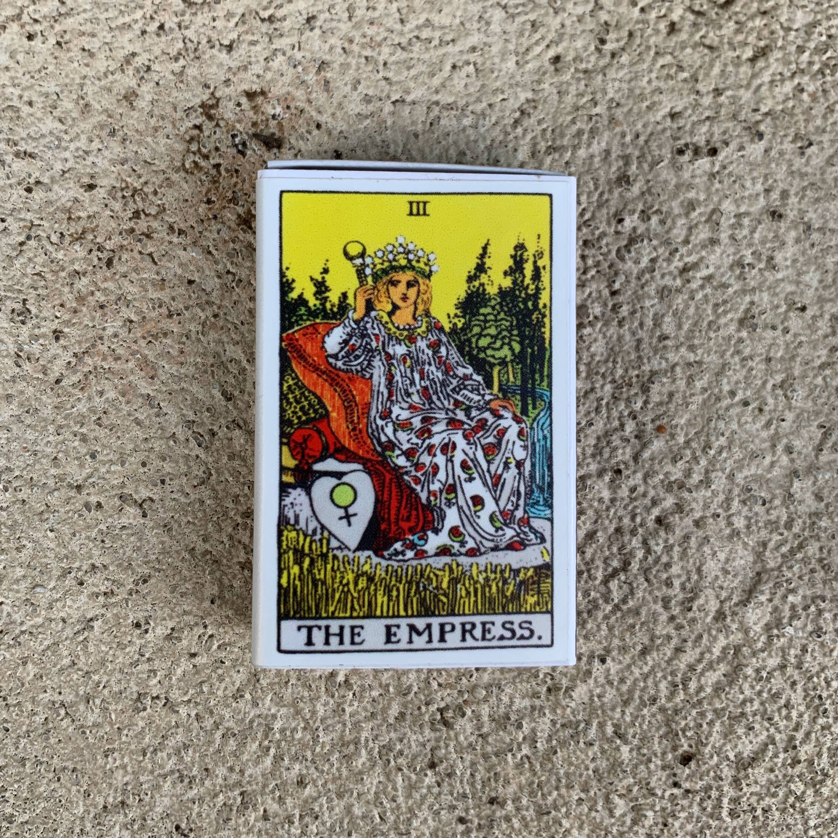 Tarot Matchbox - The Empress • Accessories for your Candles