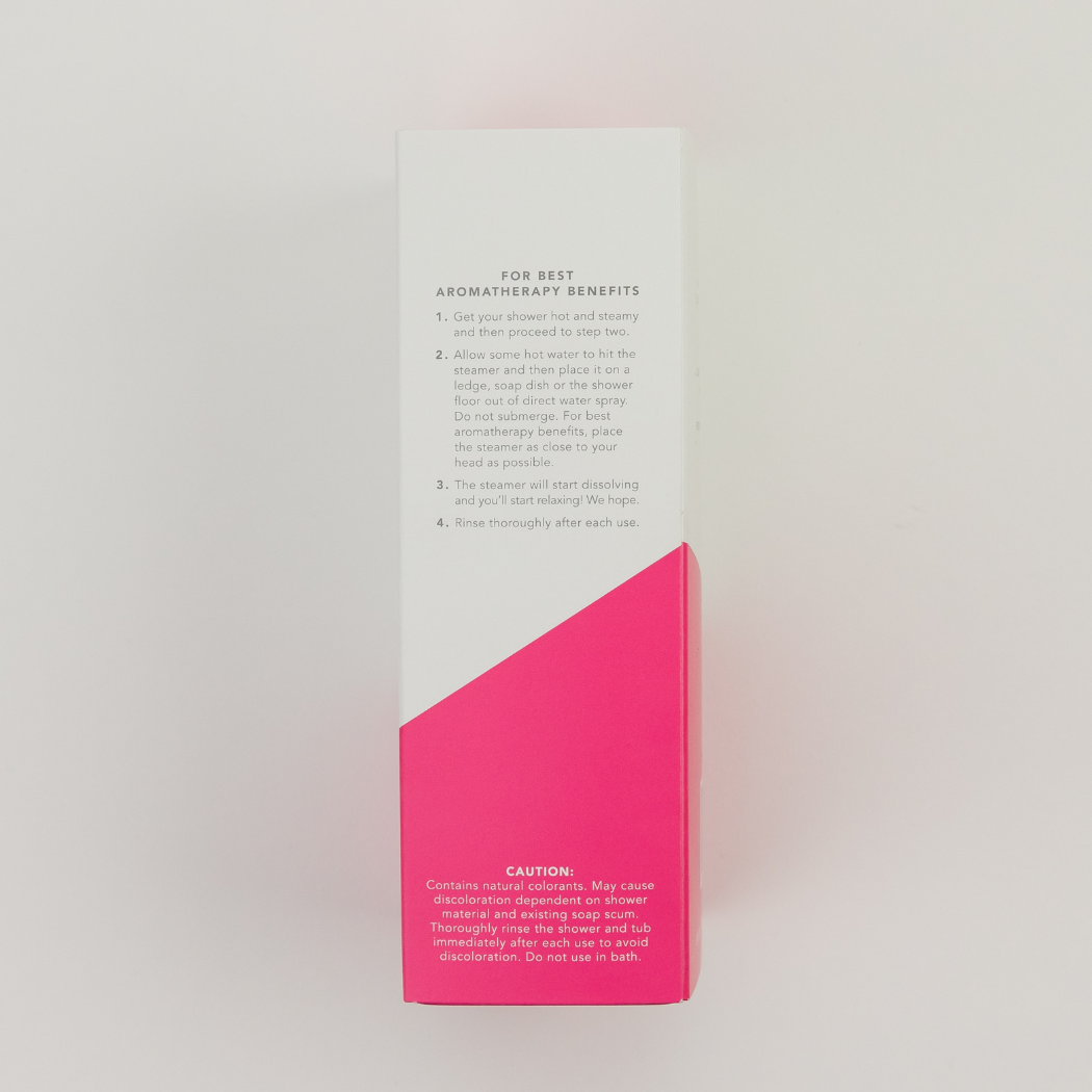 Glow Up - Aromatherapy Shower Steamers - Grapefruit - Set of 8