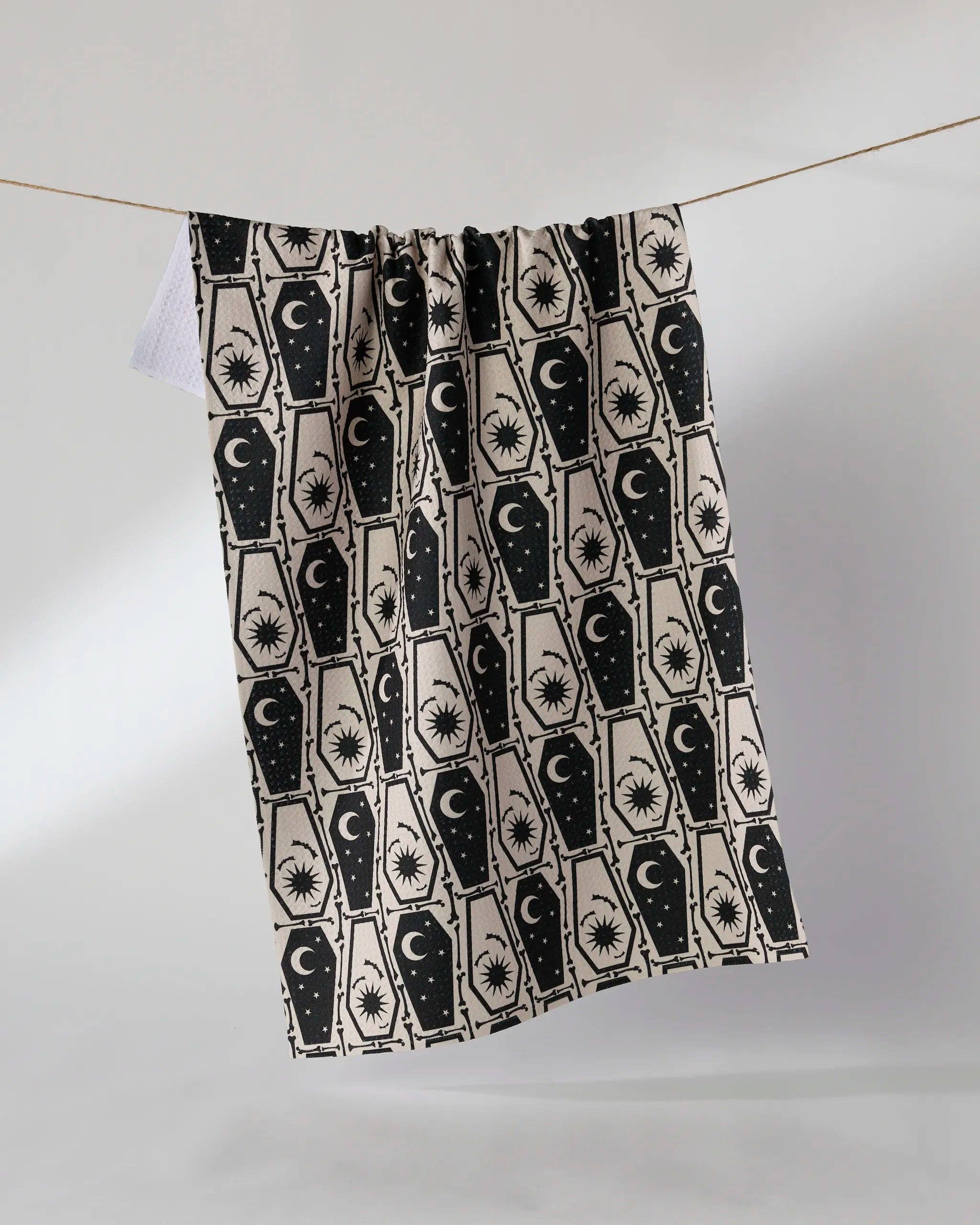 Gothic Slumber Tea Towel