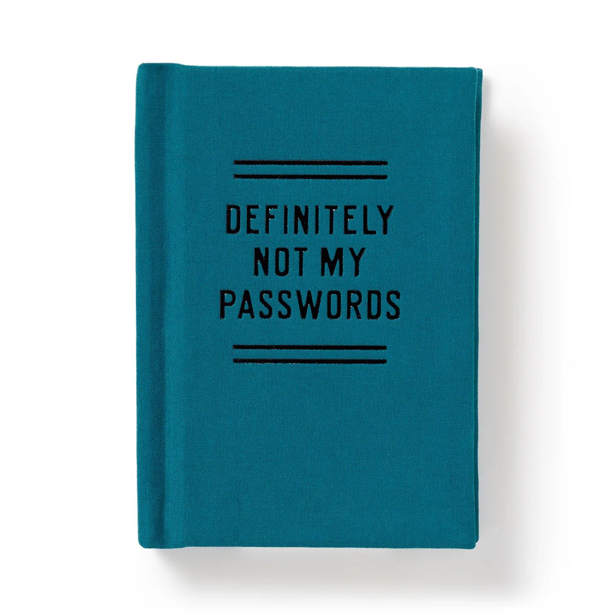 Definitely Not My Passwords - Tiny Password Diary