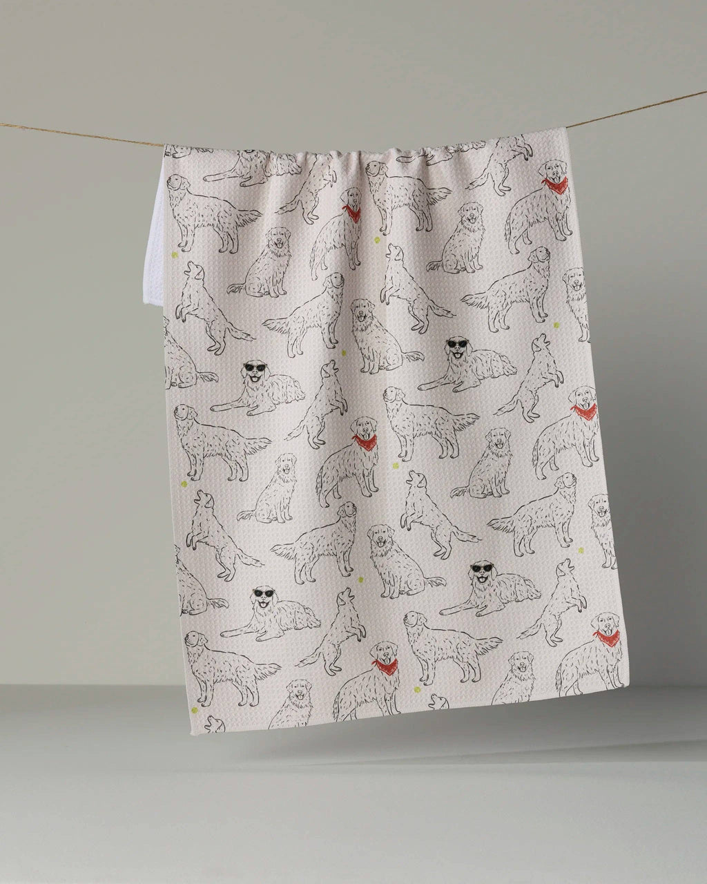 Golden Gang Tea Towel