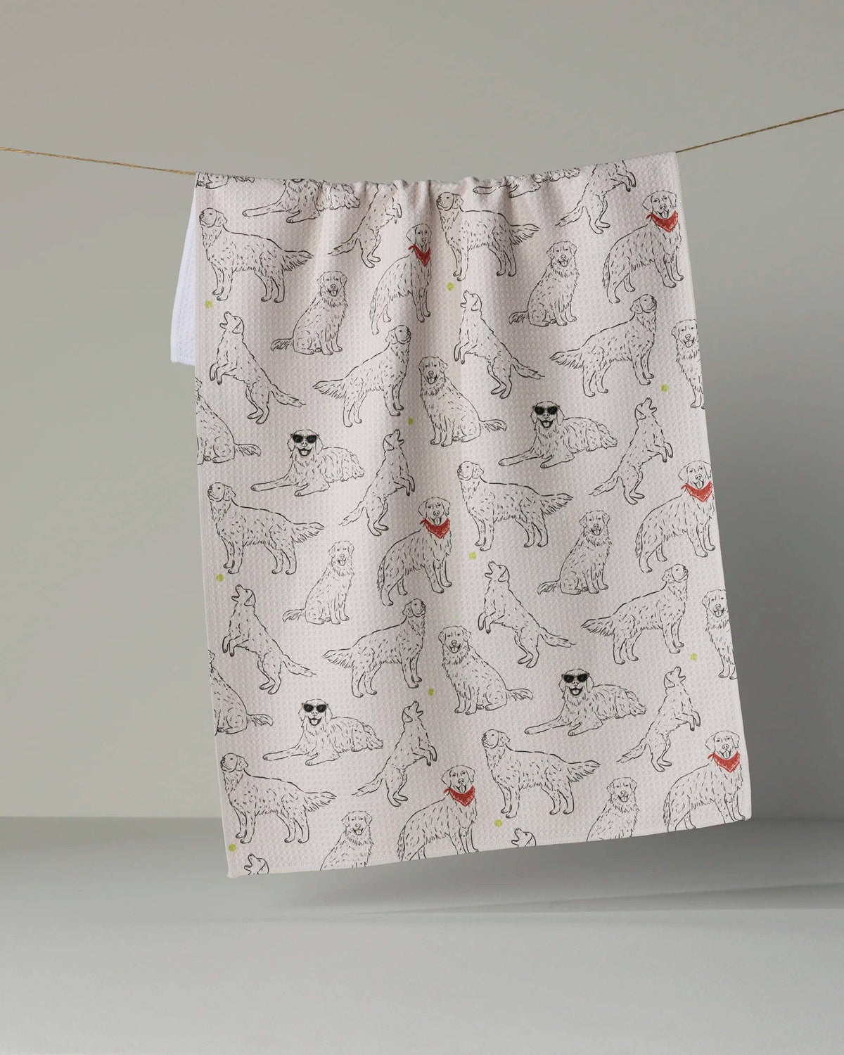 Golden Gang Tea Towel