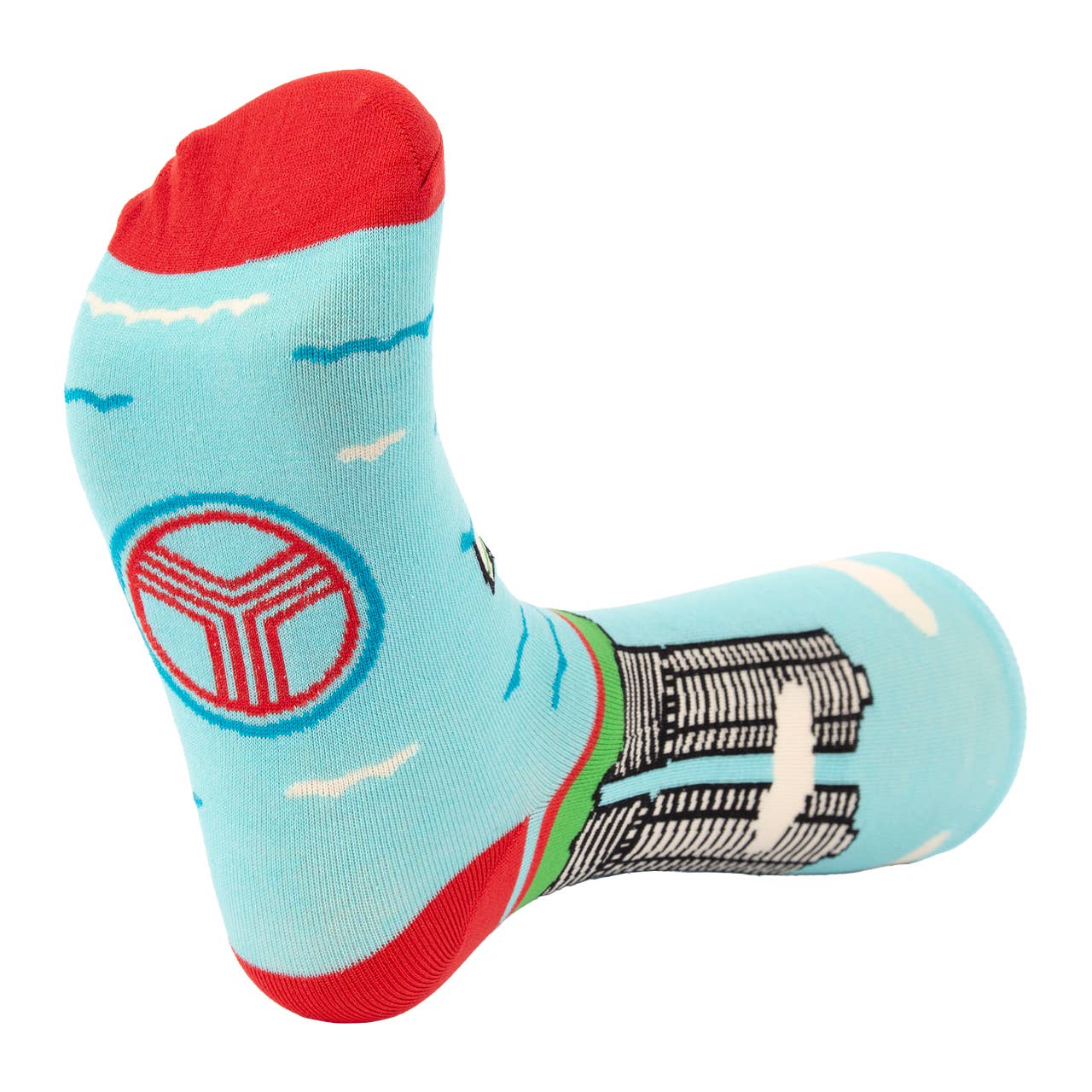 Chicago Skyline Dress Socks