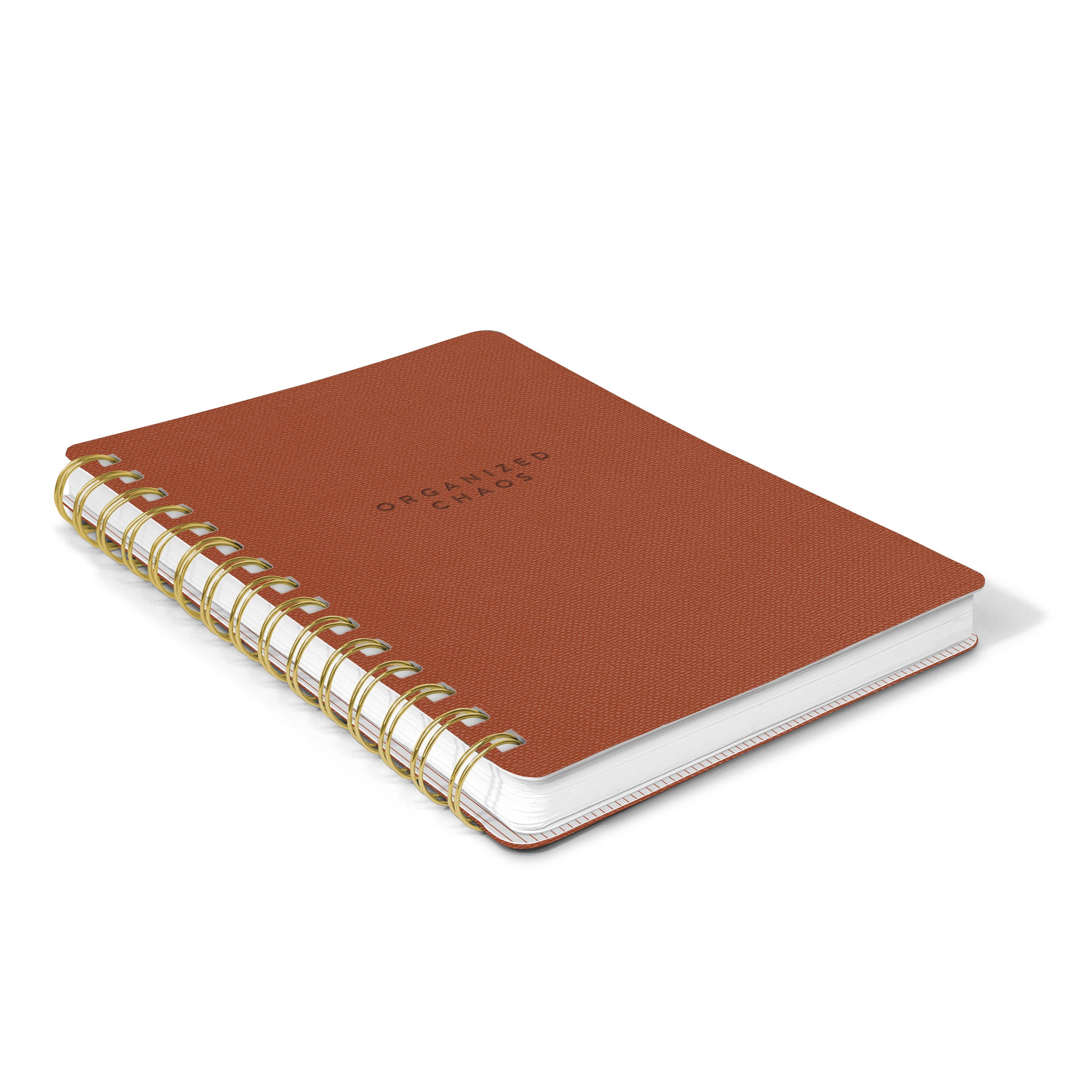 Agatha Notebooks - Organized Chaos (Cinnamon Brown)