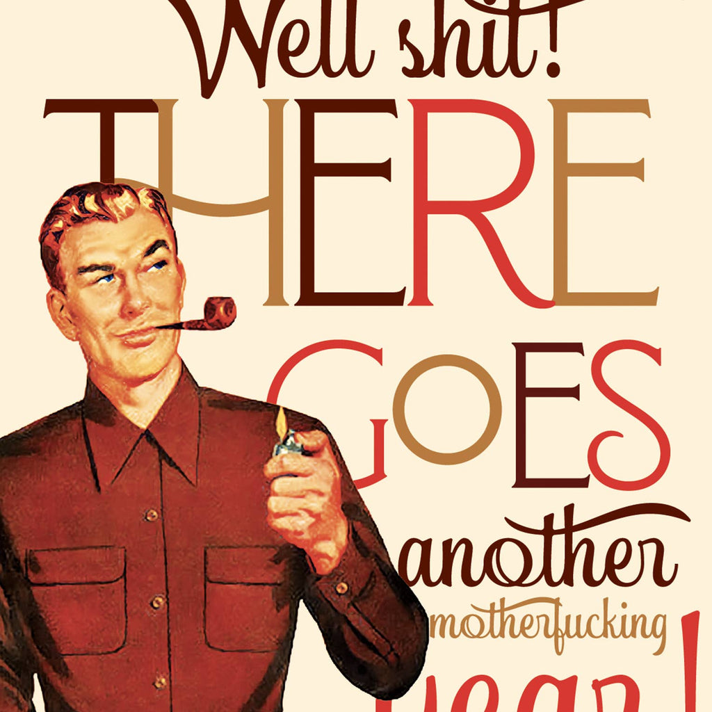 Pipe Man Greeting Card